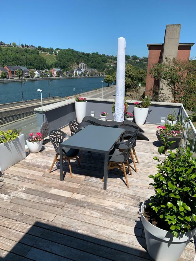 Meuse View Daire Huy Dış mekan fotoğraf